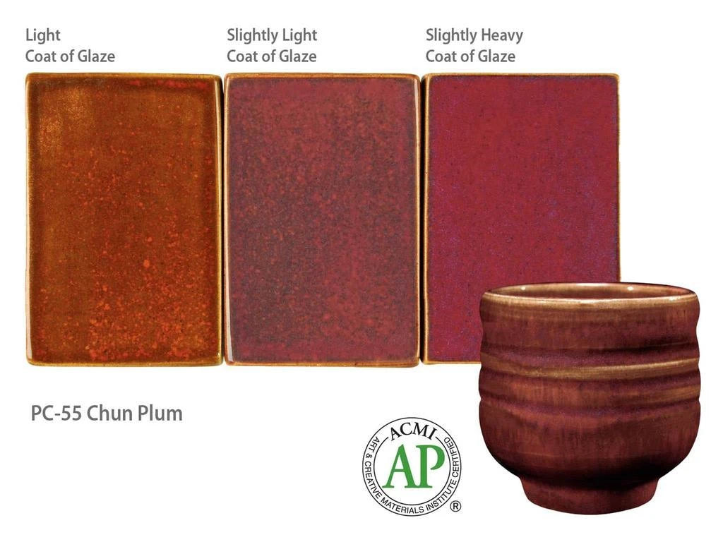 Amaco Potters Choice PC55 Chun Plum