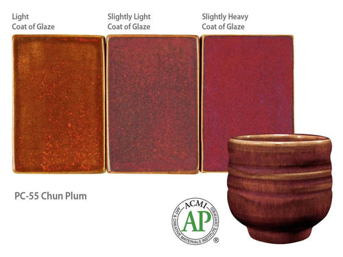 Amaco Potters Choice PC55 Chun Plum