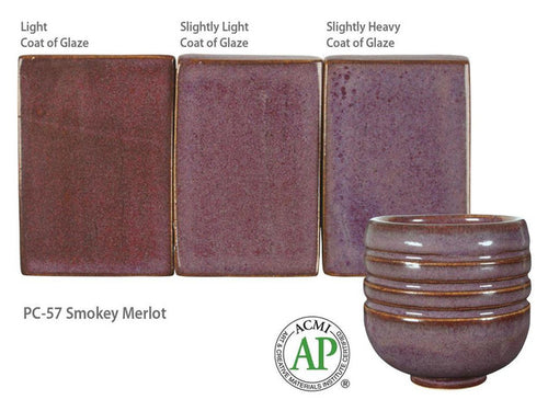 Amaco Potters Choice PC57 Smokey Merlot