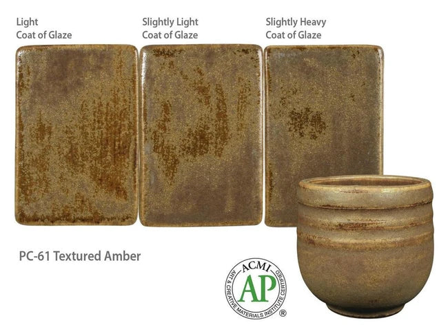 Amaco Potters Choice PC61 Textured Amber