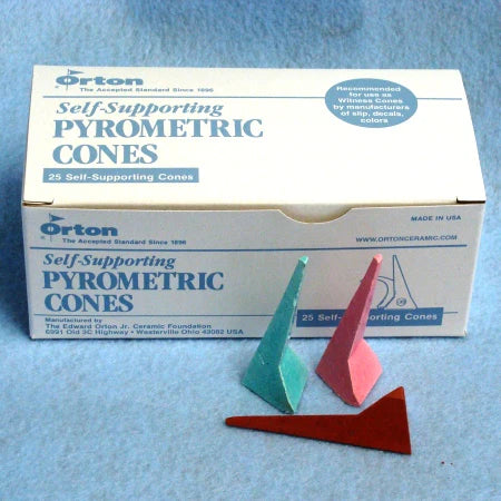 Orton Pyrometric Self-Supporting Cones